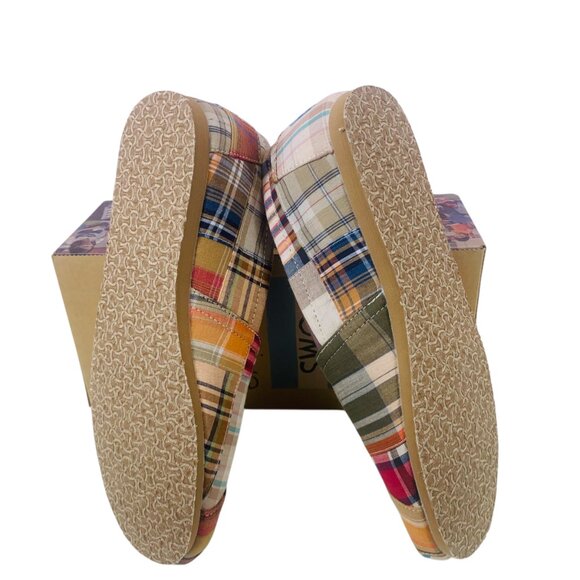 TOMS  new Plaid Men's Classics size 8 - Picture 3 of 16